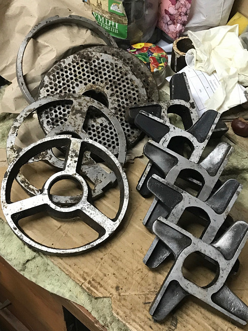 Ножи решітки на Волчок мʼясорубку К7-Фвп-114. Вали, шестерні.Продам Полтава - зображення 3