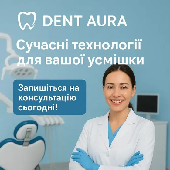 Стоматологія в Одесі — Dent Aura Одеса