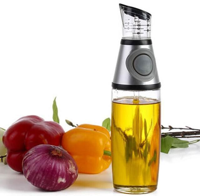 Бутылка Дозатор VBV Press and Measure Oil Dispenser с дозатором для масла Львів - зображення 1