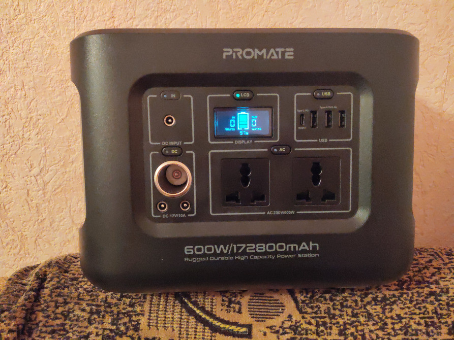 Зарядная станция Promate PowerMine-600 Київ - зображення 2