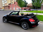 391 Кабриолет на свадьбу Volkswagen Beetle черный аренда Київ