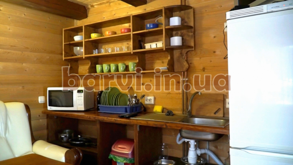 Поляниця 8.1 Двоповерховий Дерев'Яний Котедж з Брусу на 2-5 Осіб Яремче - изображение 7