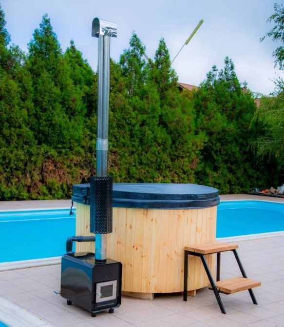 Купель на дровах | Карпатський чан: Spa та релакс у вашому дворі Запоріжжя - зображення 6