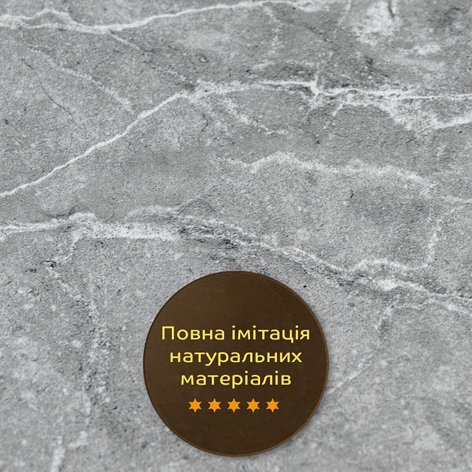 Декоративная ПВХ плита металлик мрамор 600*600*3mm (S) SW-00001630 Львів - зображення 5