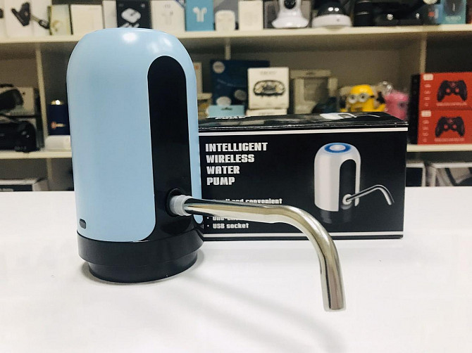 Электро помпа для бутилированной воды Water Dispenser EL-1014 электрическая аккумуляторная на бутыль Львів - зображення 2