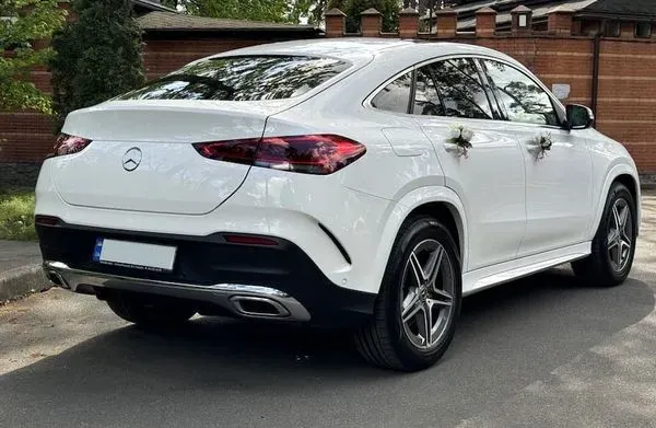 244 Внедорожник на свадьбу Mercedes Benz Gle Amg Coupe белый джип Київ - зображення 5
