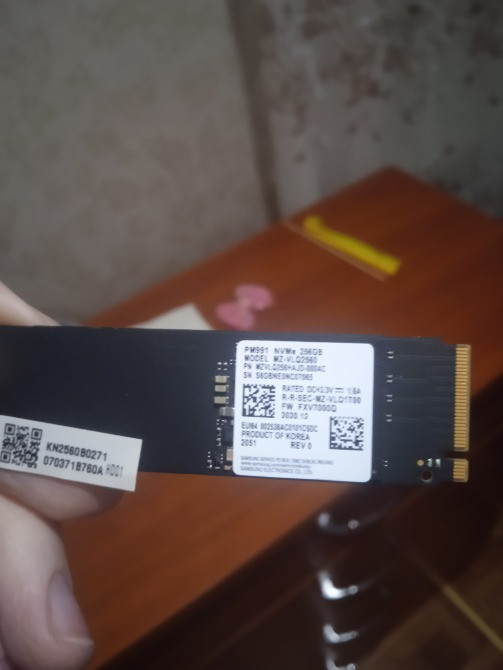 Продам бу ссд Самсунг 256гб Запоріжжя - зображення 2