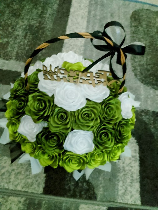 Троянди з атласних стрічок Ровно - изображение 4