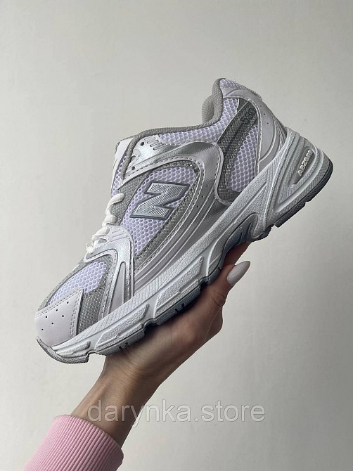 Біло-сірі кросівки Одеса - зображення 1