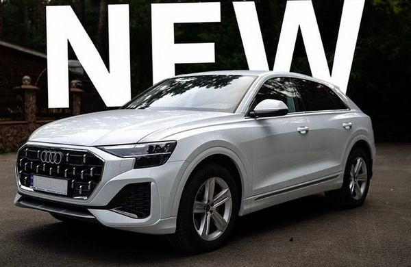 041 Bнедорожник Audi Q8 белая прокат аренда с водителем без водителя Київ - зображення 1