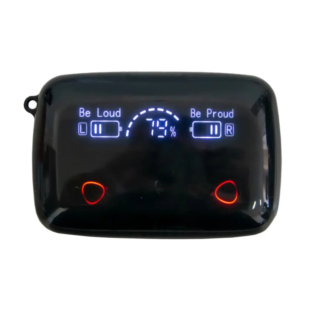 Бездротові вакуумні навушники Tws M19 BT Чорні, блютуз гарнітура з мік Київ - зображення 3