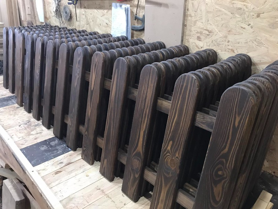 Огорожа паркан забор з дерева на замовлення Боярка - зображення 2