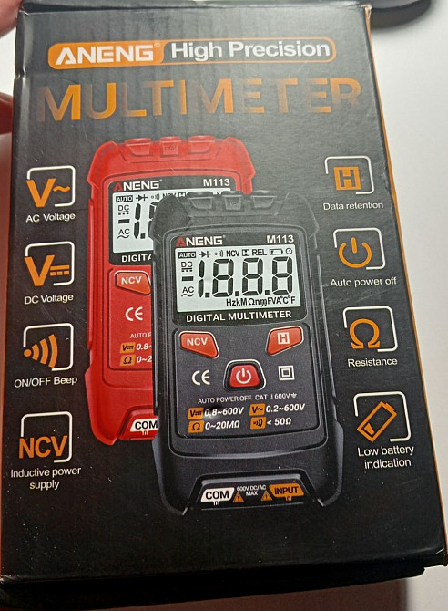 Мультиметр Aneng Модель M113 Київ - зображення 2