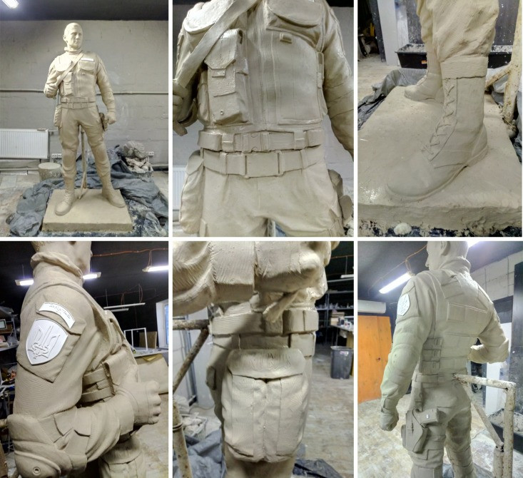 Память о героях, заказывайте профессиональное изготовление скульптур н Київ - зображення 3