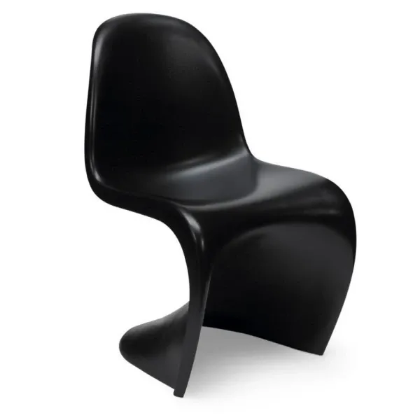 Стілець Пантон пластиковий чорний Дніпро - зображення 2