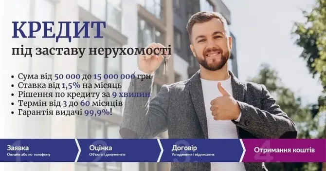 Отримати кредит з поганою кредитною історією під заставу будинку Киев - изображение 1