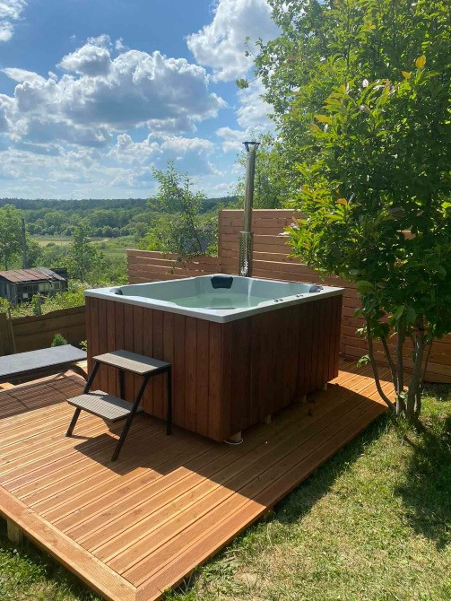 Купель на дровах | Карпатський чан: Spa та релакс у вашому дворі Запоріжжя - зображення 8