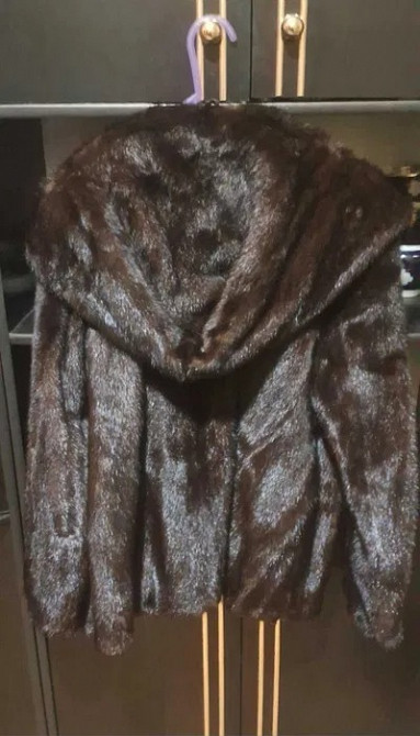 Норковая короткая шубка. Размер М. Идеальное сост. Надевалась пару раз Київ - зображення 2