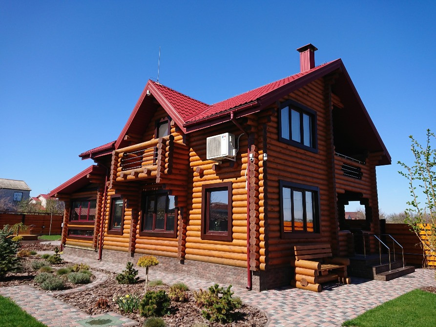 Будівництво дерев'яних будинків зі зрубу сосни Дніпро - зображення 1