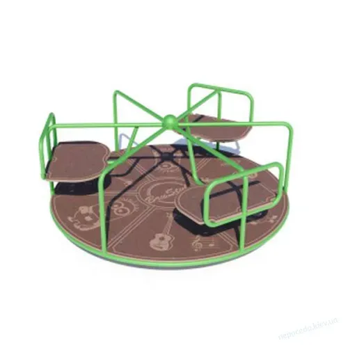 Карусель металева на майданчик Київ - зображення 1