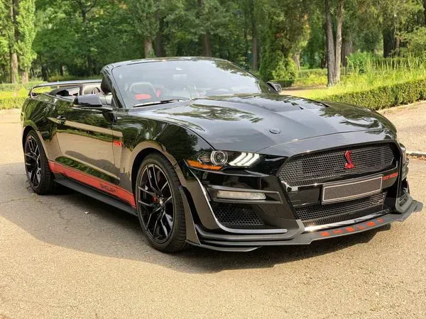 427 Прокат кабриолет Ford Mustang GT 5.0 черный в Киеве Київ - зображення 2