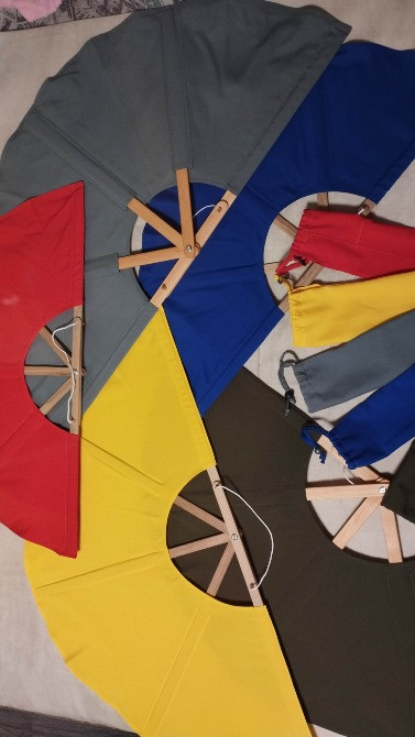 Веер. Опахало. Віяло.80 см Запоріжжя - зображення 1