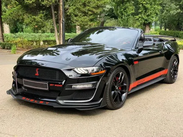 427 Прокат кабриолет Ford Mustang GT 5.0 черный в Киеве Київ - зображення 1