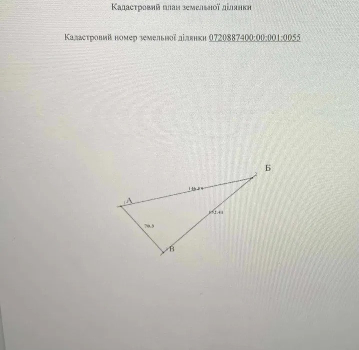 Комерційна земельна ділянка 0, 46 га Горохів - зображення 1