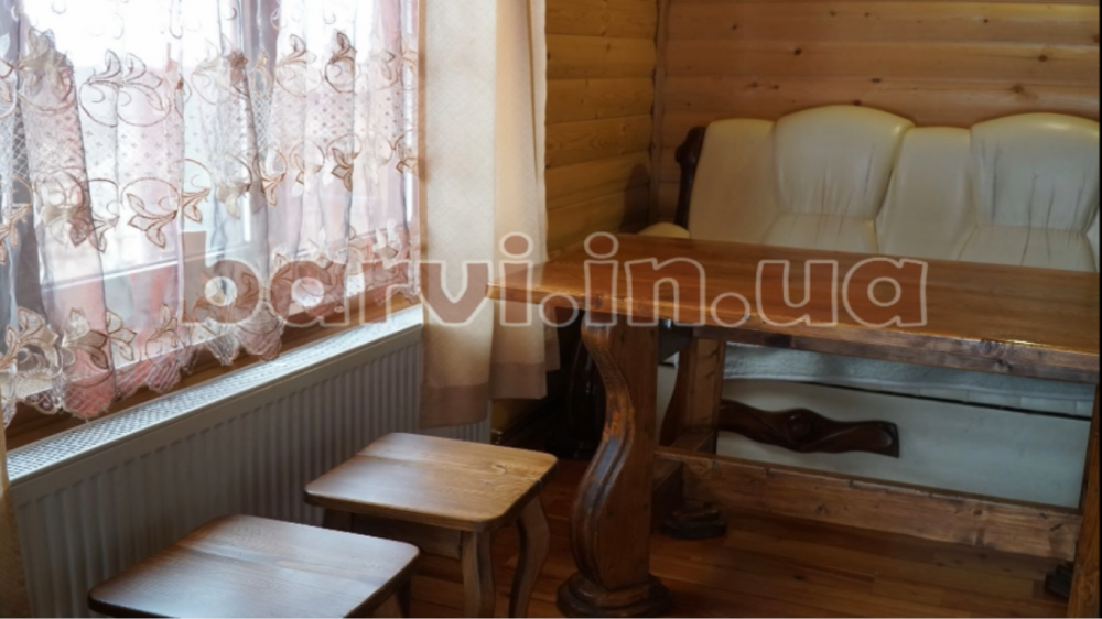 Поляниця 8.1 Двоповерховий Дерев'Яний Котедж з Брусу на 2-5 Осіб Яремче - изображение 5