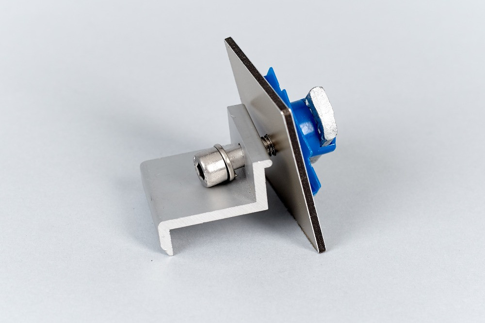 Краевое крепление, в сборе для крепления солнечных панелей Дніпро - зображення 3