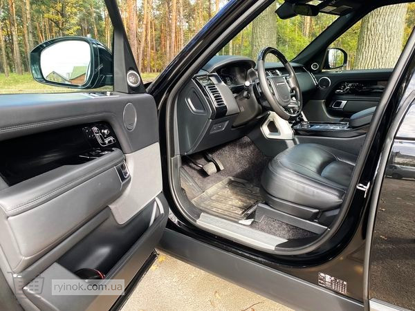 224 Range Rover Vogue 4, 4d черный на прокат без водителя с водителем Київ - зображення 8