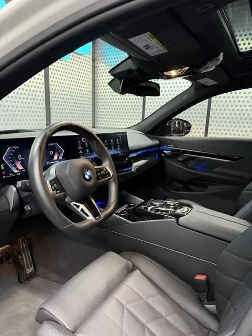 424 Bmw 5 G60 белая прокат без водителя Київ - зображення 6