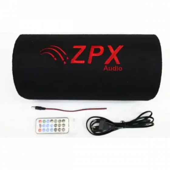 Активный Сабвуфер в Автомобиль Бочка ZPX Audio ZX-10Sub 1000w+Bluetooth Колонка в Машину Львів