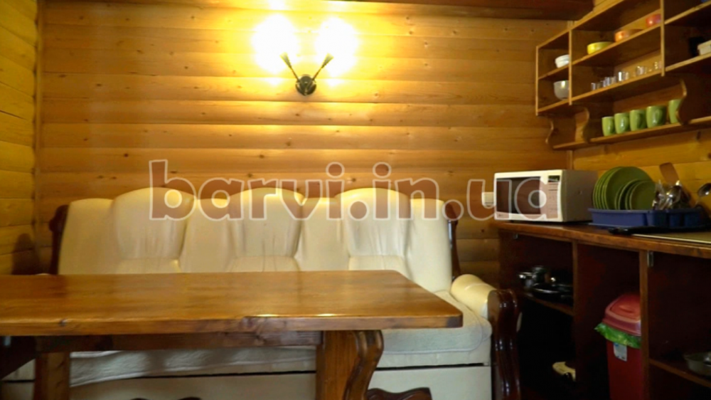 Поляниця 8.1 Двоповерховий Дерев'Яний Котедж з Брусу на 2-5 Осіб Яремче - изображение 6