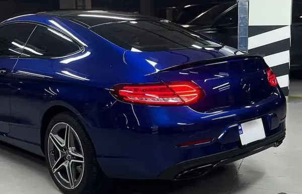 433 Авто без водителя Mercedes Benz С300 синий на прокат Київ - зображення 5