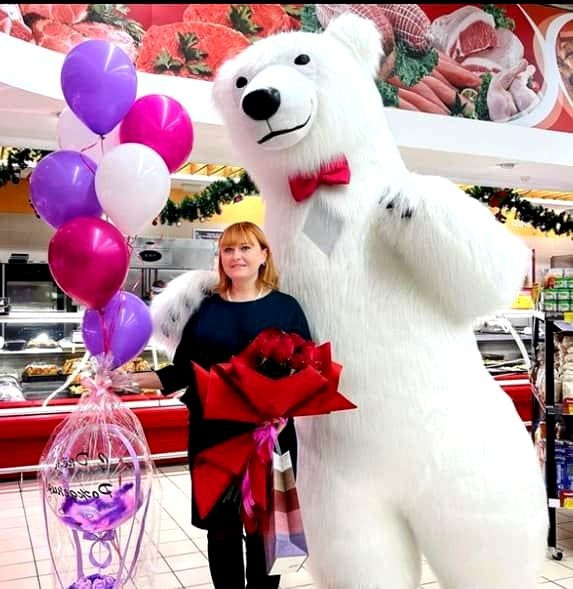 Белый медведь аниматор Винница, Гнивань, Липовец, Литин, Хмельник, Летичев Винница - изображение 1