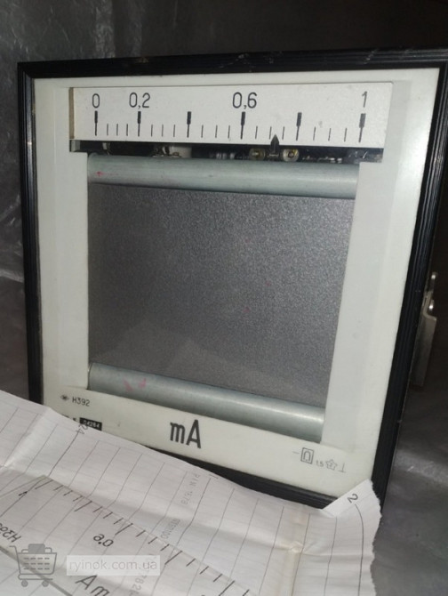 Амперметр самопишущий Н-392 1мА Суми - зображення 1