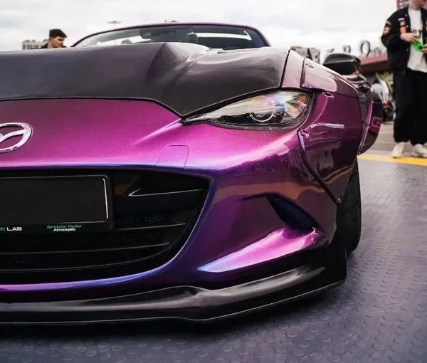219 Mazda Miata ND кабриолет с водителем на съемки фотосессии Киев - изображение 7