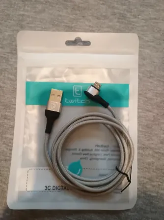 Магнитный кабель micro usb золотистый Харків