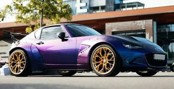 219 Mazda Miata ND кабриолет с водителем на съемки фотосессии Київ