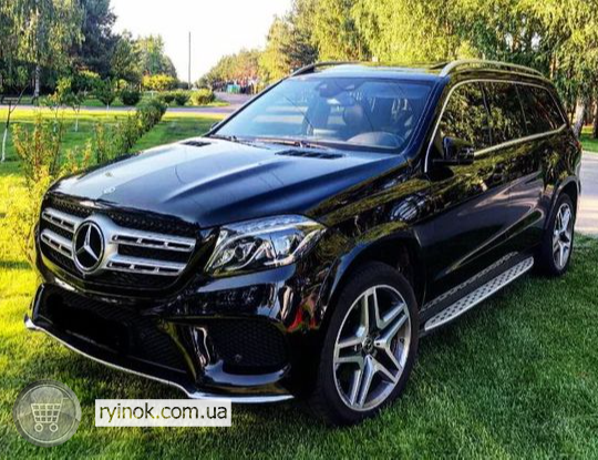 361 Внедорожник Mercedes Gls черный в аренду на свадьбу трансфер Київ - зображення 1