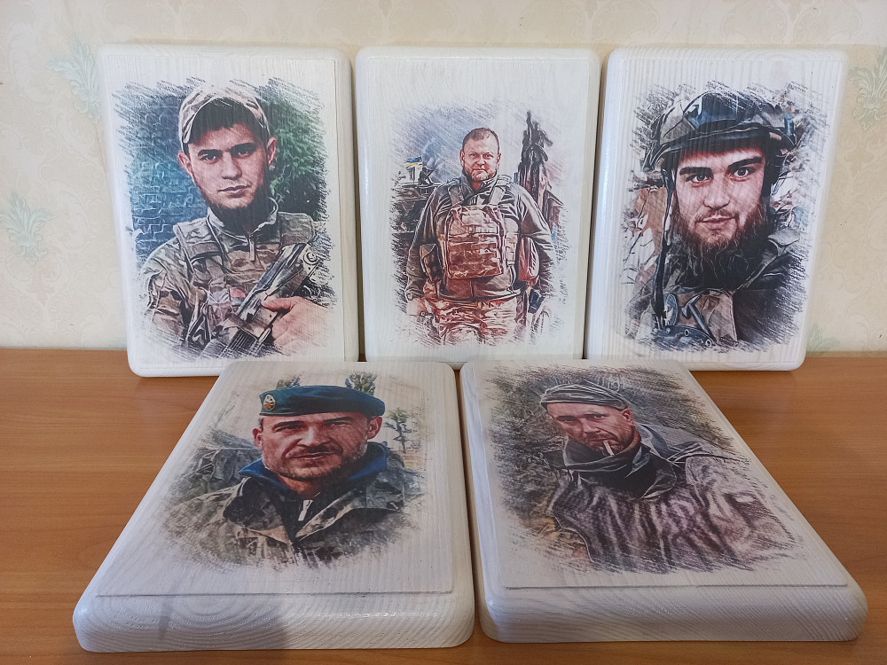 Портреты Буданова Кирилла, Залужного Валерия, Зеленского Владимира Золотоноша - изображение 5