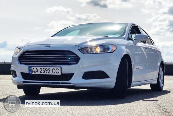 368 Ford Fusion 2015 белый аренда авто на свадьбу с водителем Київ - зображення 2