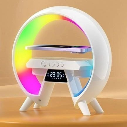 Led Лампа з бездротовою зарядкою та Bluetooth динаміком G-Lite XM-X63 Львов - изображение 1