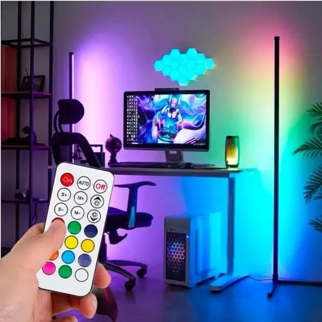 Напольная лампа с пультом управления 1, 2м Днепр - изображение 1