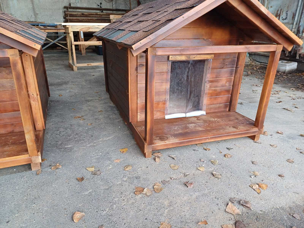 Собача будка. Будка для собаки. Деревянная будка для собак Київ - зображення 6