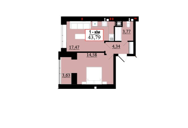 Квартира від забудівника в ЖК "левада" (ярковиця) в Івано-франківську Ивано-Франковск - изображение 1
