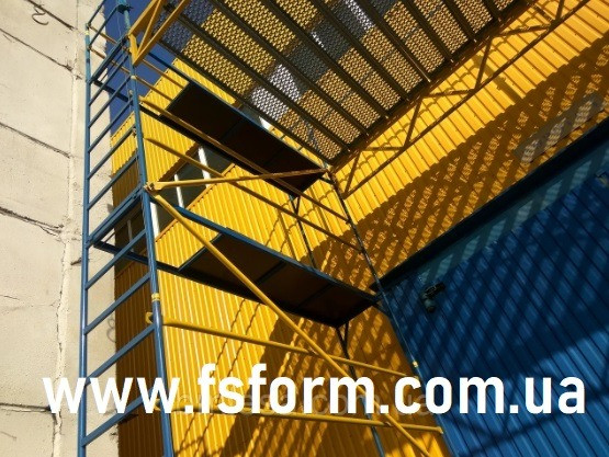 Леса строительные, Риштування рамні стандартні, Леса стандартные Дніпро - зображення 3