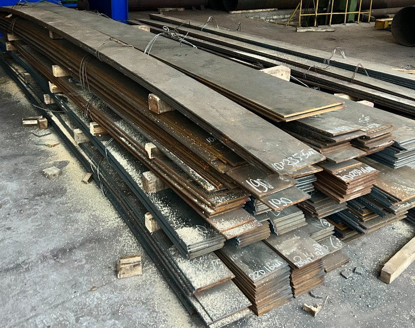 Сталева полоса / Сталева смуга / Металева обрізь / Відходи листа Кривий Ріг - зображення 3