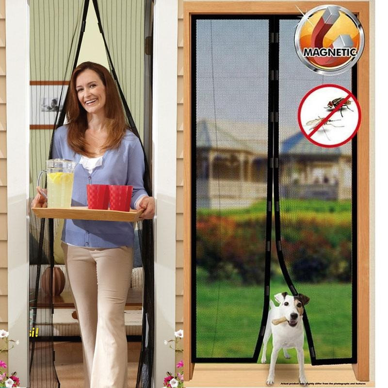 Антимоскитная магнитная шторка сетка на дверь, аналог штора, 210х100 Каменец-Подольский - изображение 2